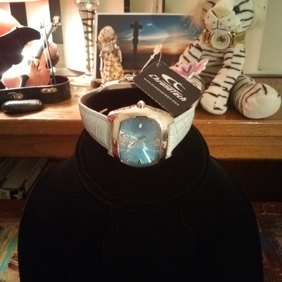 Chronotech Unique Crystal Designer Watch Jewelry - Chronotech Unique Crystal Ladies Designer Watch